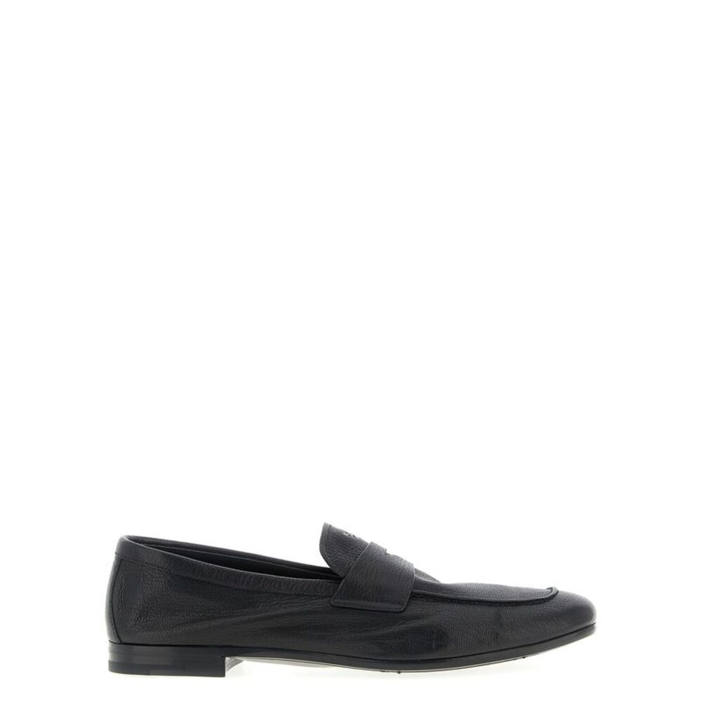 Prada Men Leather Loafers
